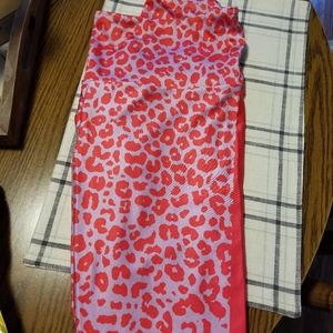 Goldsheep Clothing Leggings Pink Cheetah